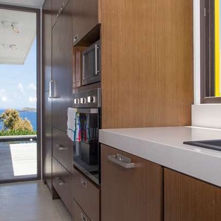 Kitchen at WV LOV1, Pointe Milou, St. Barthelemy