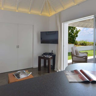 Living Room at WV APN, Mont Jean, St. Barthelemy