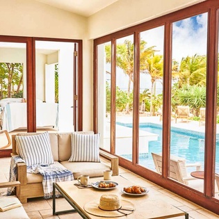 Terrace at AXA BES, Blowing Point, Anguilla