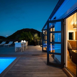 Villa Pool at WV LUM, Flamands, St. Barthelemy