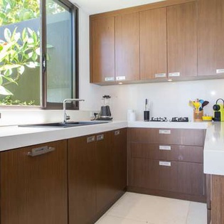 Kitchen at WV LOV1, Pointe Milou, St. Barthelemy