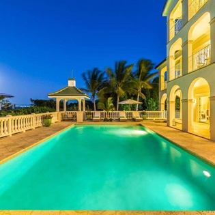 Villa Pool at IE TAM, Grace Bay Turtle Cove, Turks & Caicos