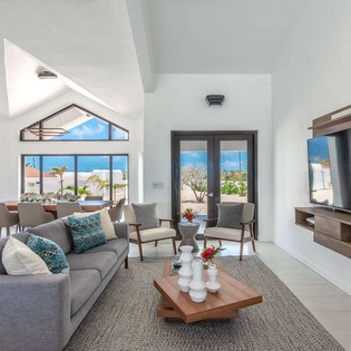 Living Room at AXA PBA, Blowing Point, Anguilla
