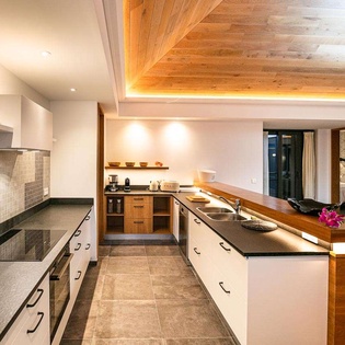 Kitchen at WV GUL, Gustavia, St. Barthelemy