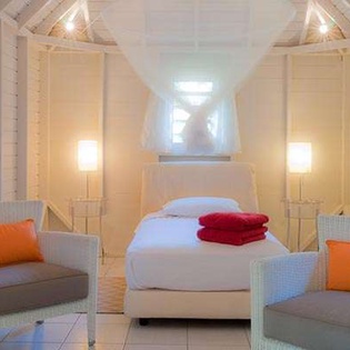 Bedroom at WV CML, Camaruche, St. Barthelemy