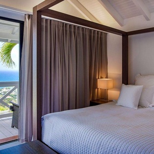 Bedroom at WV ABB, Vitet, St. Barthelemy
