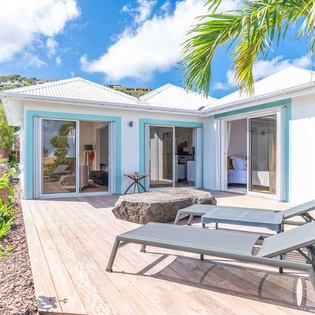 Deck at WV STC, Camaruche, St. Barthelemy