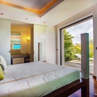 Bedroom at WV GEM, Gouverneur, St. Barthelemy