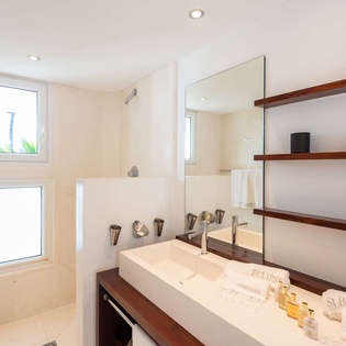 Bathroom at WV ECL, Camaruche, St. Barthelemy