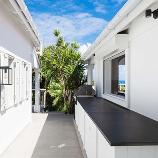 Exterior of WV HBV, Flamands, St. Barthelemy