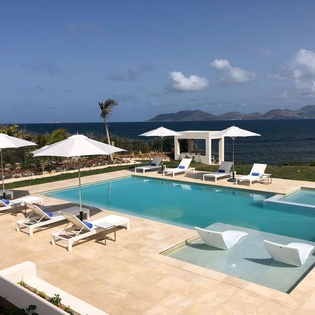 Villa Pool at AXA RRO, Blowing Point, Anguilla