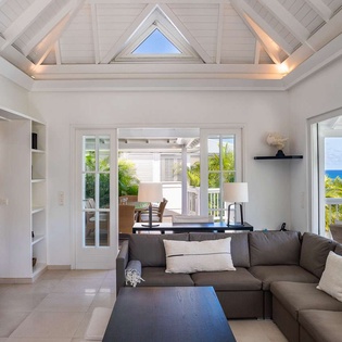 Living Room at WV ART, Flamands, St. Barthelemy