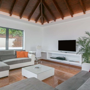 Living Room at WV VDD, Flamands Beach, St. Barthelemy