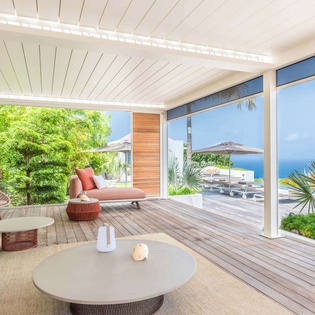 Terrace at WV GEM, Gouverneur, St. Barthelemy