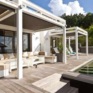 Deck at WV FLC, Lurin, St. Barthelemy