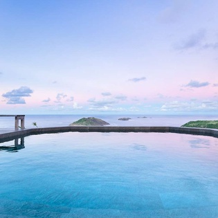 Villa Pool at WV BYZ, Colombier, St. Barthelemy