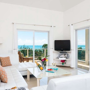 Living Room at IE VBL, Ocean Pt/Taylors, Turks & Caicos