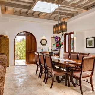 Dining Room at AXA WAV, Shoal Bay East, Anguilla