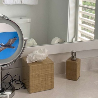 Bathroom at TC MSW, Ocean Pt/Taylors, Turks & Caicos