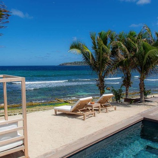Villa Pool at WV ACF, Anse des Cayes, St. Barthelemy