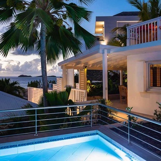 Villa Pool at WV LUZ, Camaruche, St. Barthelemy
