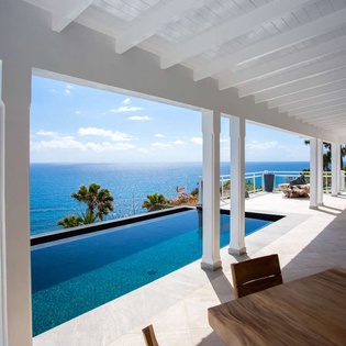 Terrace at WV CAO, Toiny, St. Barthelemy