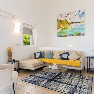 Living Room at PIE BLS, Happy Bay, St. Martin