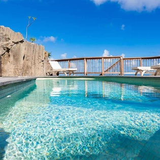 Villa Pool at WV ACI, Flamands, St. Barthelemy