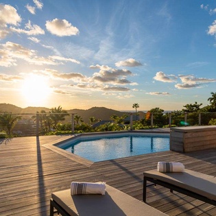 Villa Pool at WV AIR, St. Jean, St. Barthelemy