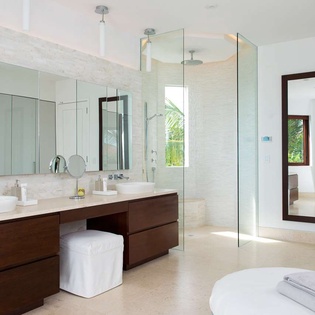 Bathroom at TC LDV, Long Bay Beach, Turks & Caicos