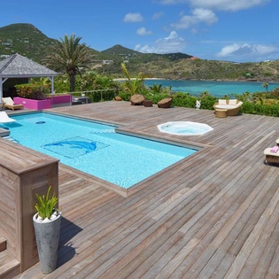 Villa Pool at WV SUN, Petit Cul de Sac, St. Barthelemy
