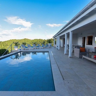 Villa Pool at WV ACR, Vitet, St. Barthelemy