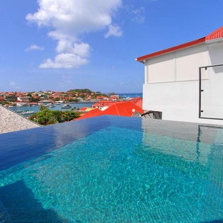Villa Pool at WV ROS, Gustavia, St. Barthelemy