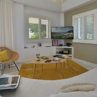 Living Room at WV ALW, Colombier, St. Barthelemy