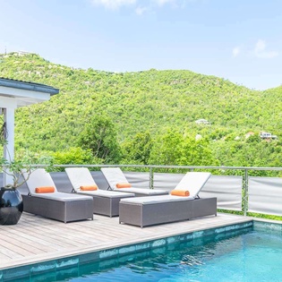 Villa Pool at WV MBL, St. Jean, St. Barthelemy