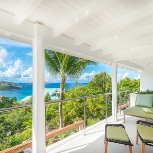 Terrace at WV LLA, St. Jean, St. Barthelemy