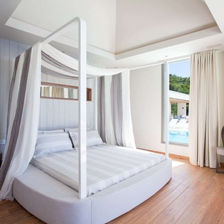 Bedroom at WV VIT, Lurin, St. Barthelemy