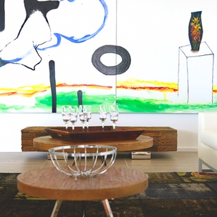 Living Room at WV APK, Flamands, St. Barthelemy