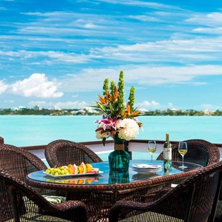Terrace at IE BAS, Chalk Sound/Taylors, Turks & Caicos