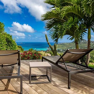 The view from WV PAJ, Lurin, St. Barthelemy