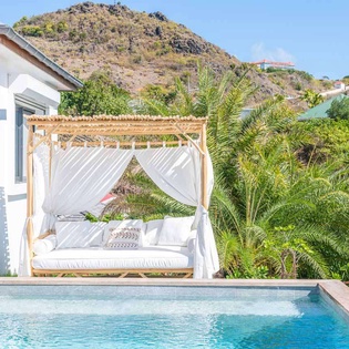 Villa Pool at WV CUT, Toiny, St. Barthelemy