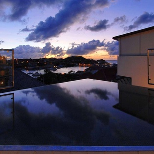 Villa Pool at WV ROS, Gustavia, St. Barthelemy
