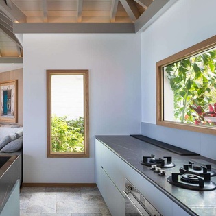 Kitchen at WV BSN, Lurin, St. Barthelemy