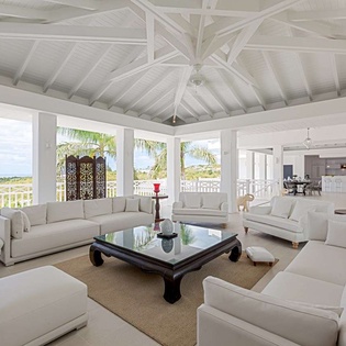 Living Room at PIE ALW, Hillside/Terres Basses, St. Martin