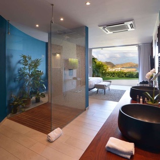 Bedroom at WV FLA, Flamands, St. Barthelemy