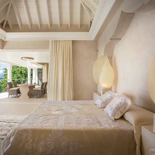 Bedroom at WV SHE, Corossol, St. Barthelemy