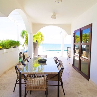 Terrace at PIE BAH, Beachfront/Cupecoy, St. Martin