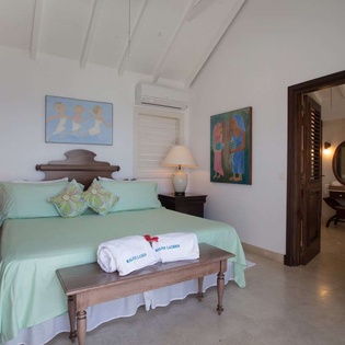Bedroom at WV GEA, Petite Saline, St. Barthelemy