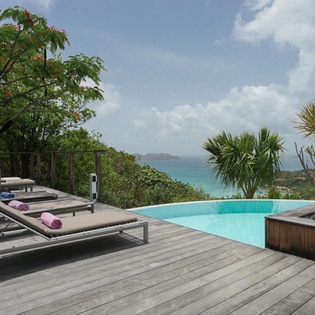 Deck at WV REL, St. Jean, St. Barthelemy