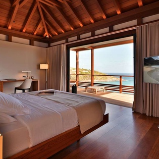 Bedroom at WV VUM, Marigot, St. Barthelemy